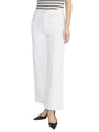 Seamed Wide Trouser Crop by Frame, front view