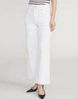 THE SEAMED WIDE TROUSER CROP