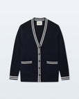 CASHMERE VARSITY CARDIGAN