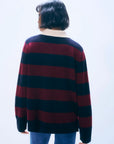 CASHMERE RUGBY STRIPE POLO