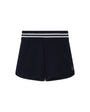 Cashmere Varsity Shorts by White + Warren, side view