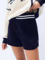 CASHMERE VARSITY SHORTS