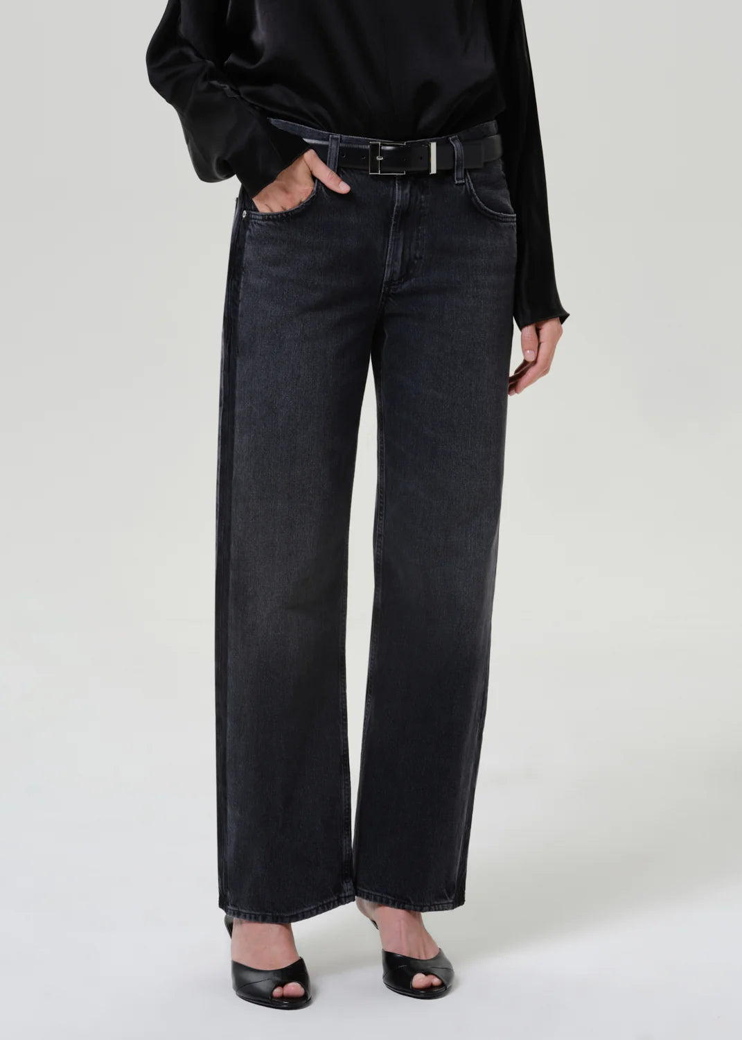 LINDZ EASY STRAIGHT WITH TUXEDO STRIPE