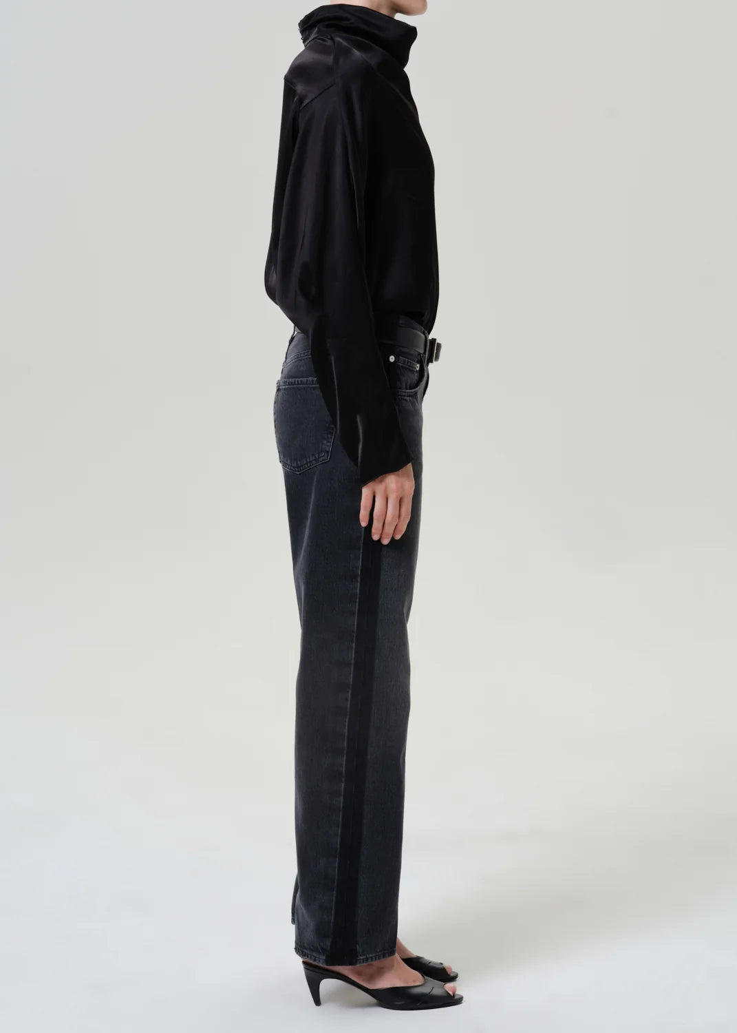 LINDZ EASY STRAIGHT WITH TUXEDO STRIPE