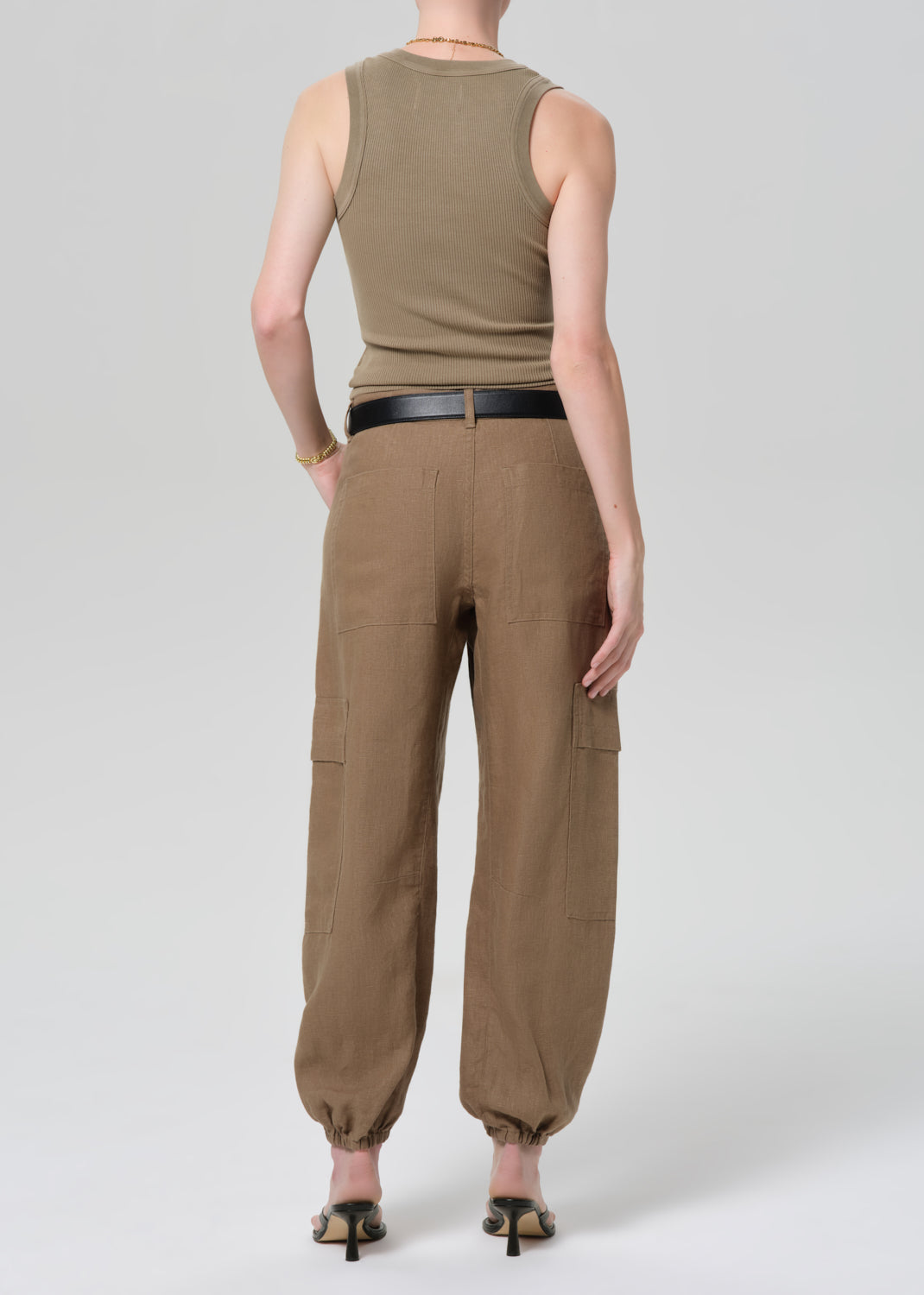 CIELA LINEN BALLOON UTILITY PANT