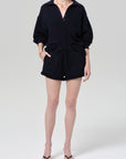 VIVIENNE ROLLED SWEATSHORT