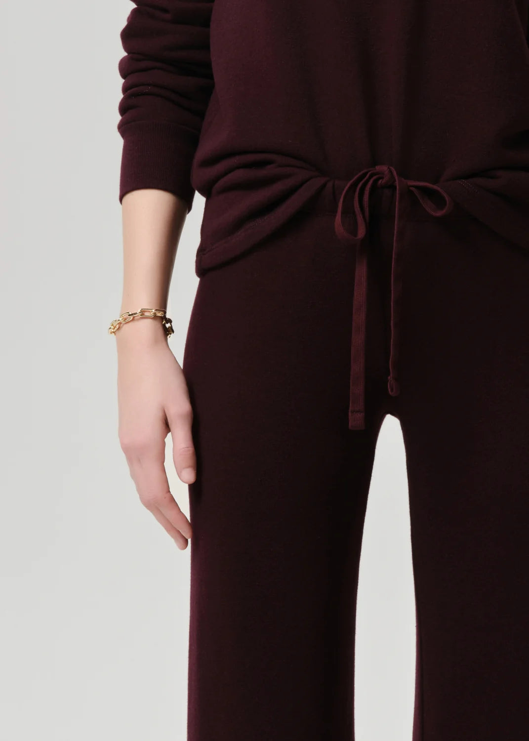 Nora Pull On Pant by Citizens of Humanity in Mahogany, back view