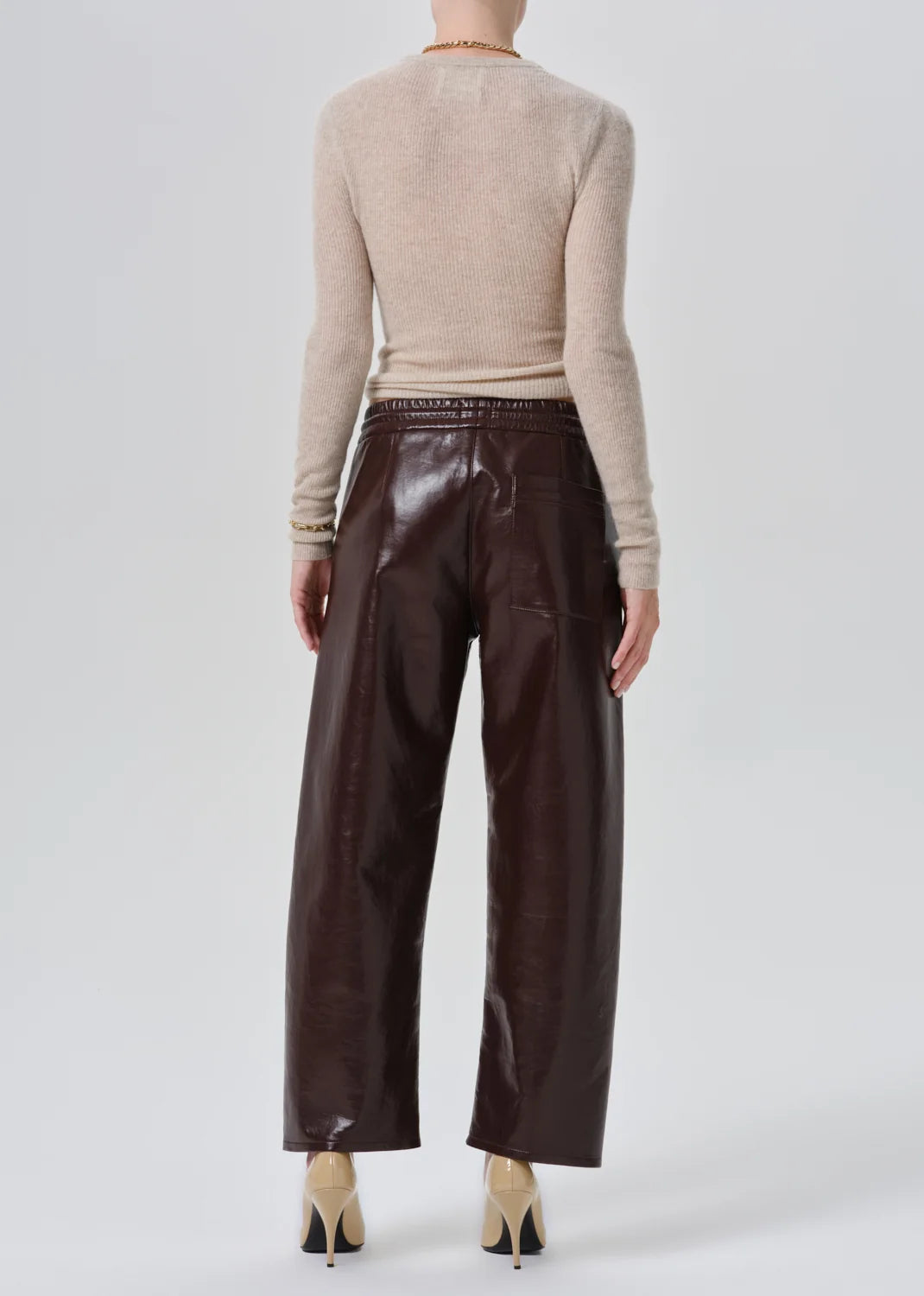 Rework Leather Pull On Pant by Citizens of Humanity, detail view