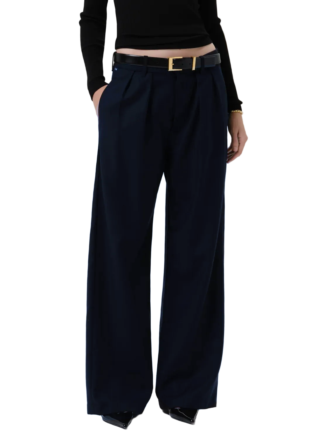 INES ITALIAN VIRGIN WOOL TROUSER