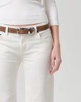 Nora Corduroy Trouser by Citizens of Humanity in pashmina, back view