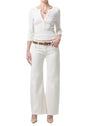 Nora Corduroy Trouser by Citizens of Humanity in pashmina, front view