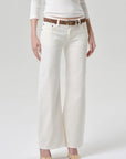 Nora Corduroy Trouser by Citizens of Humanity in pashmina, side view