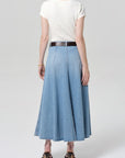 DEVIN PATCH POCKET MAXI SKIRT