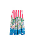 OLIMPIA PUERTO BANUS PRINT SKIRT