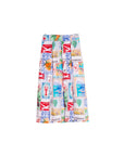 TRAVEL PRINTED SKIRT