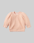 PLEATED SHORT SLEEVE CREW