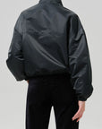 Barracuta Nylon Bubble Jacket by Citizens of Humanity in juniper, side view