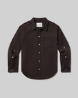 KAYLA SHRUNKEN LINEN SHIRT