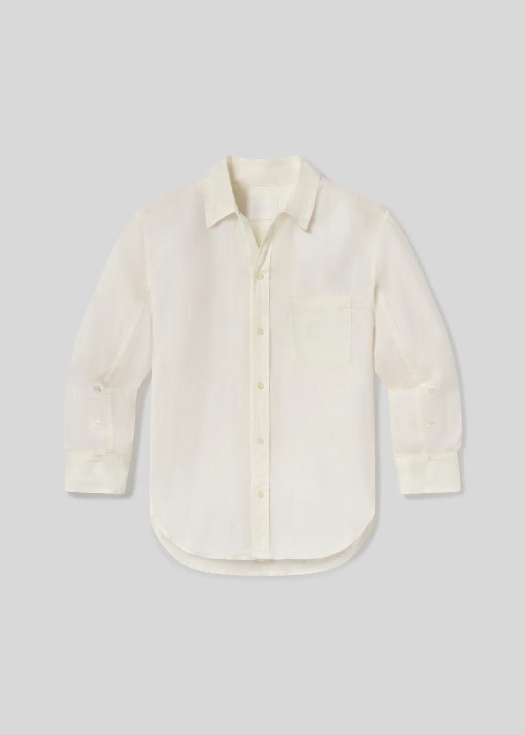 KAYLA SHRUNKEN LINEN SHIRT