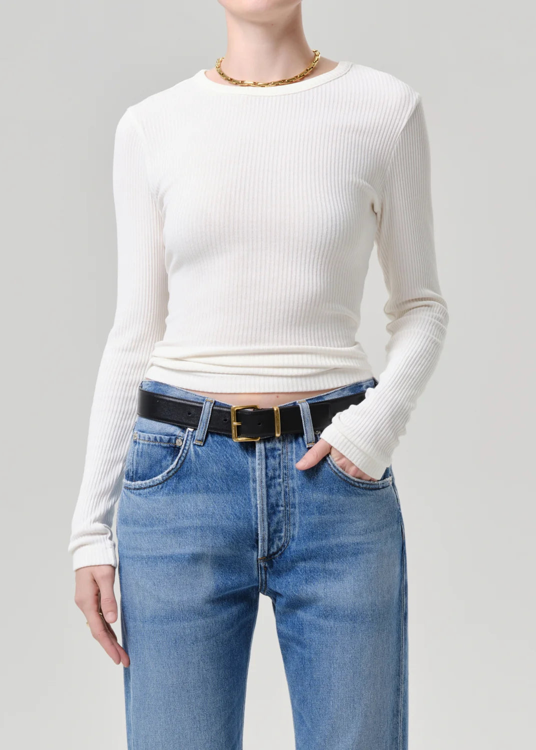 Bina Crewneck by Citizens of Humanity, back view