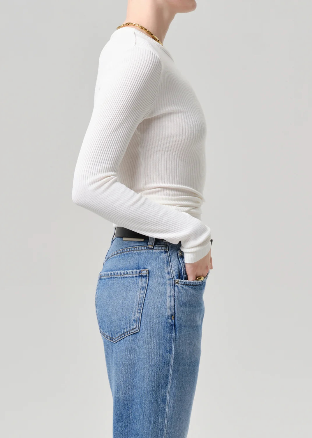 Bina Crewneck by Citizens of Humanity, side view