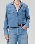 CROPPED WESTERN SHIRT