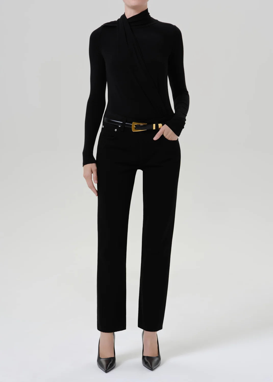Sculptural Bodysuit by Citizens of Humanity, back view