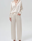 Tullah Satin Shirt by Citizens of Humanity, side view