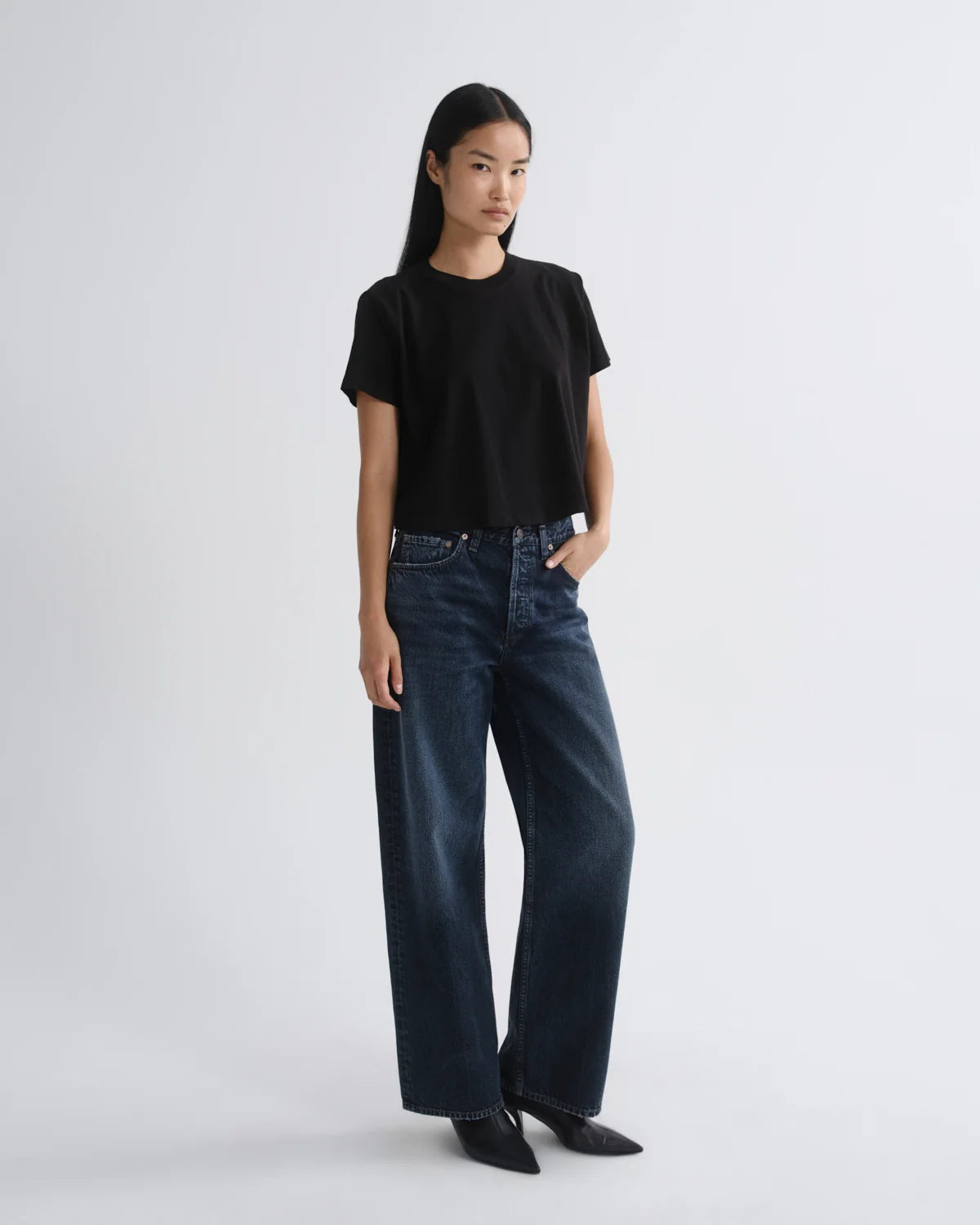 Arc Jean by AGOLDE, side view