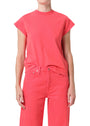 LONG LINE BRYCE CAP SLEEVE TEE