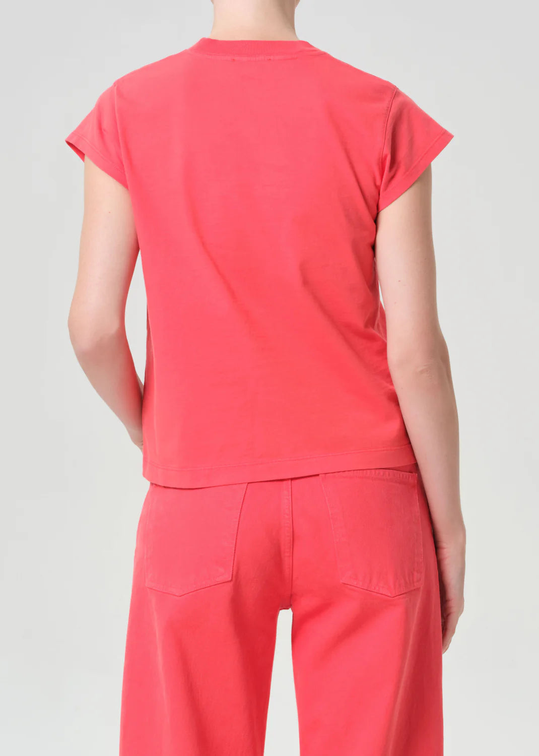 LONG LINE BRYCE CAP SLEEVE TEE