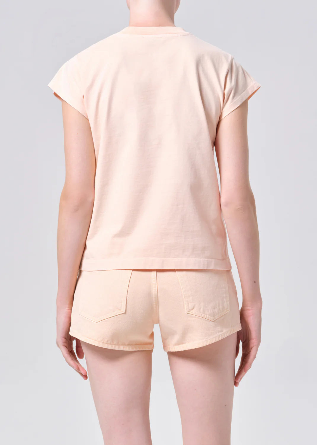 LONG LINE BRYCE CAP SLEEVE TEE