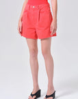 RHODA PLEATED A-LINE SHORT