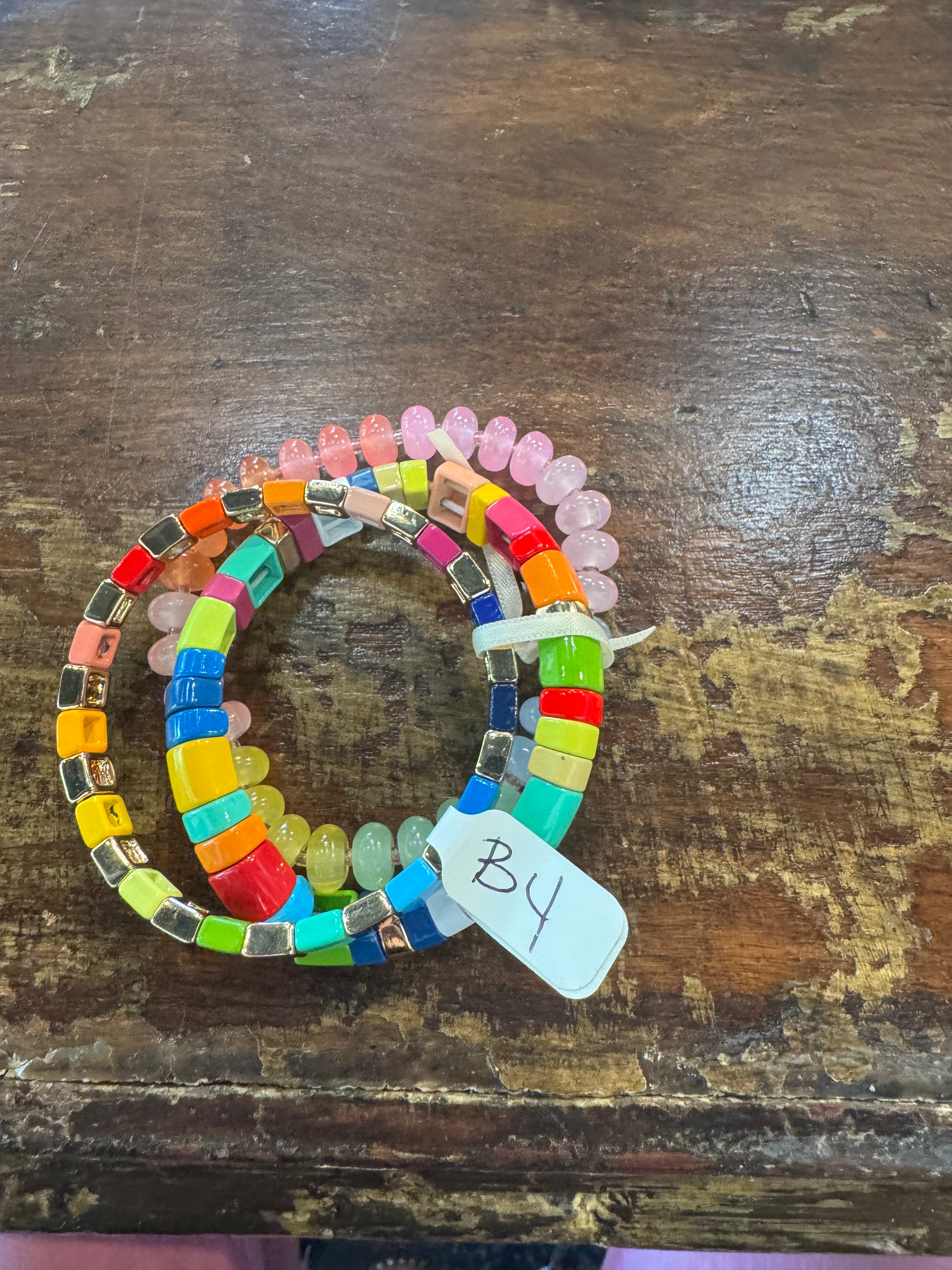 GEM BRACELET (3 STACK)