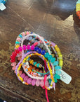 Gem Bracelet 5 Stack by Gems by SJ, styled view