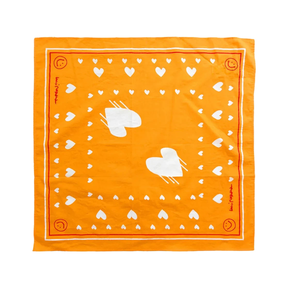 DRIPPY HEART BANDANA