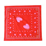 Drippy Heart Bandana by Kerri Rosenthal, back detail