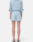 RELAXED SHORTS WITH STITCHING