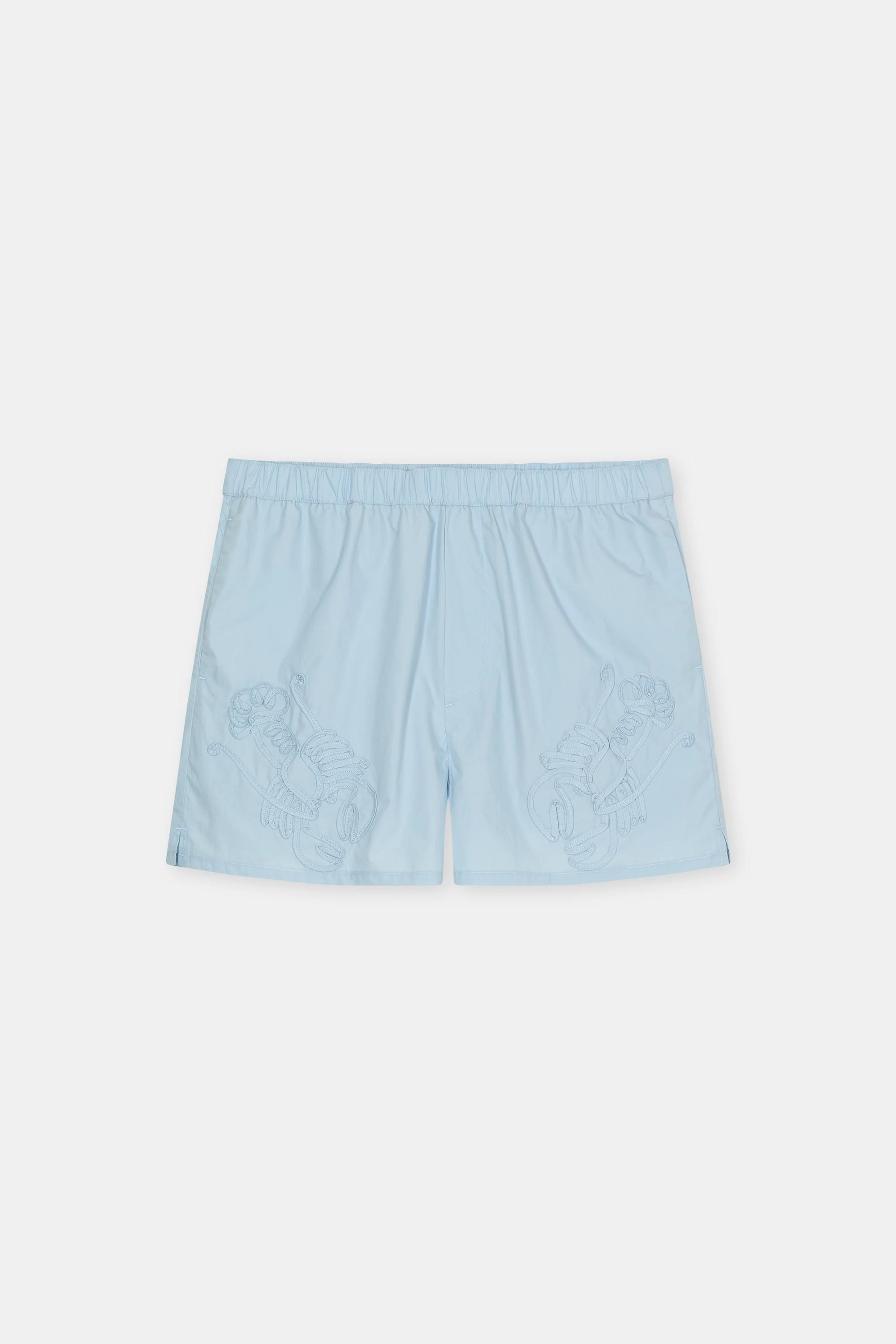 RELAXED SHORTS WITH STITCHING