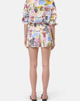 RELAXED SHORTS WITH PRINT