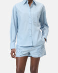 OVERSIZED SHIRT WITH STITCHING
