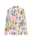 OVERSIZED SHIRT WITH PRINT