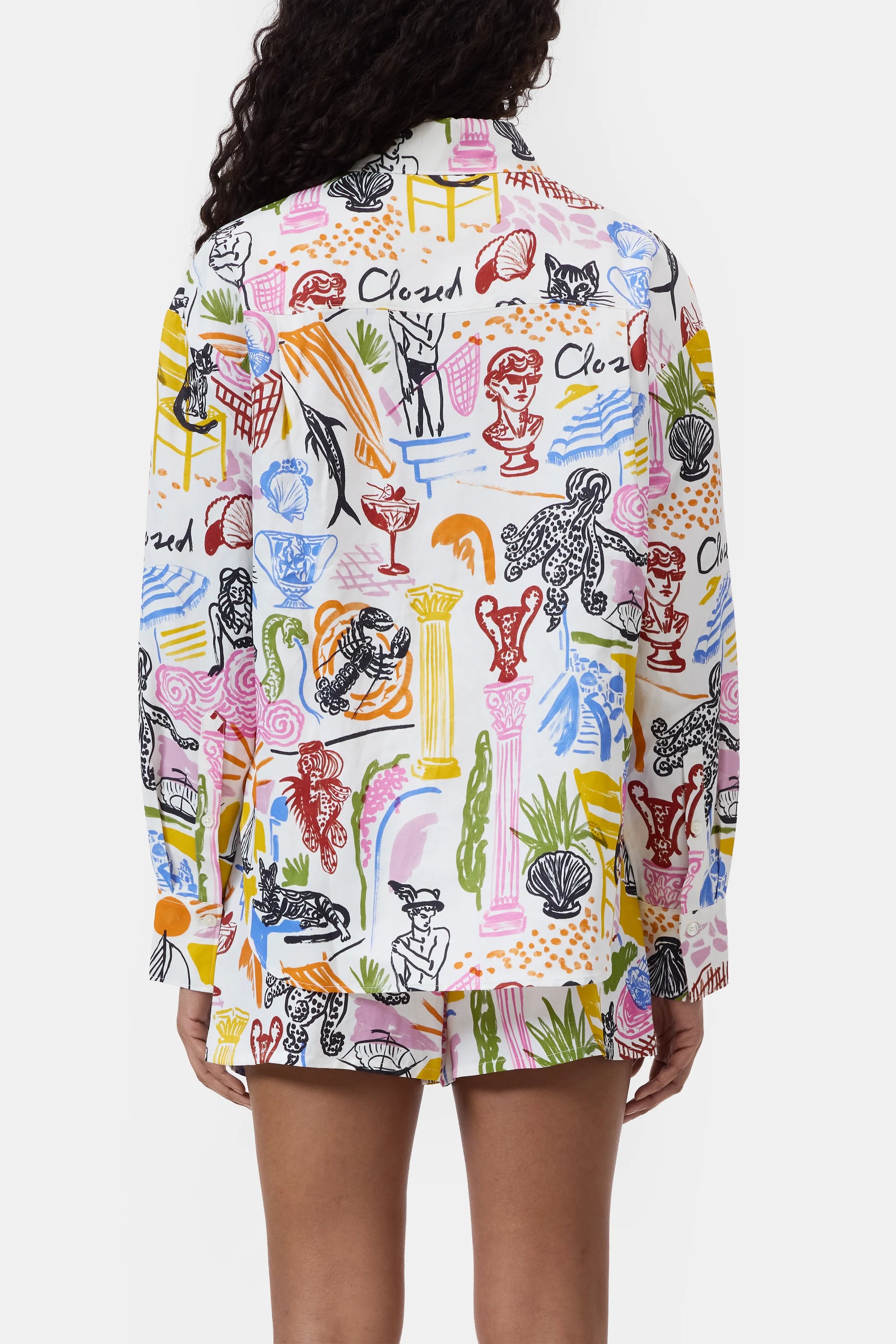 OVERSIZED SHIRT WITH PRINT