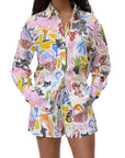 OVERSIZED SHIRT WITH PRINT