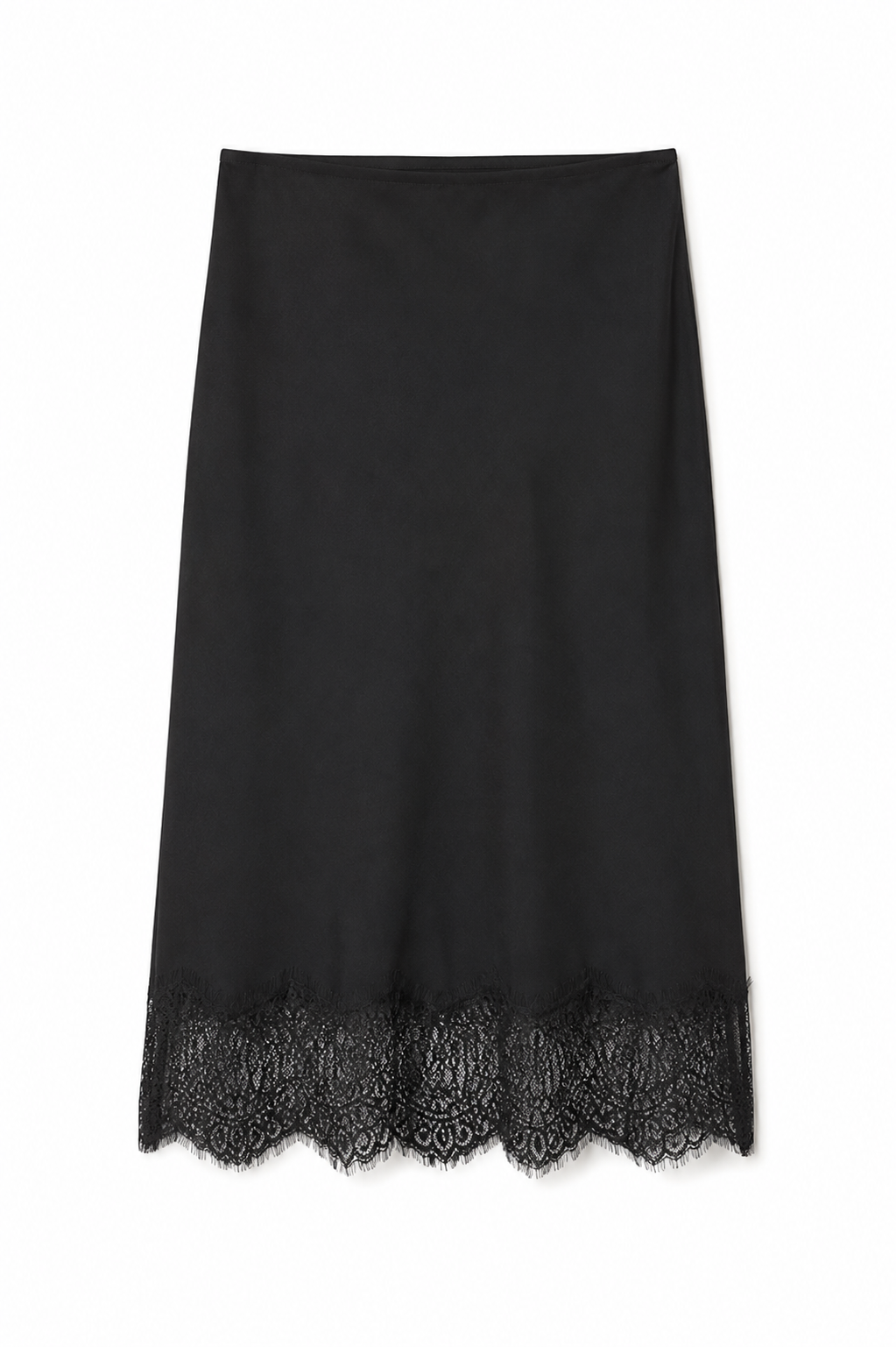 LACE TRIM SKIRT