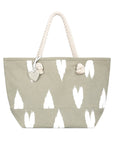ROPE HEART TOTE
