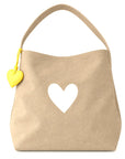 KR IMPERFECT HEART HOBO TOTE