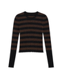 COTTON RIBBED LONGSLEEVE TOP
