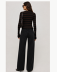 COTTON RIBBED LONGSLEEVE TOP