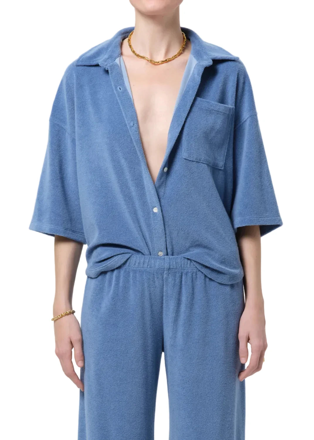 Francis Knit Shirt by Citizens of Humanity, back view